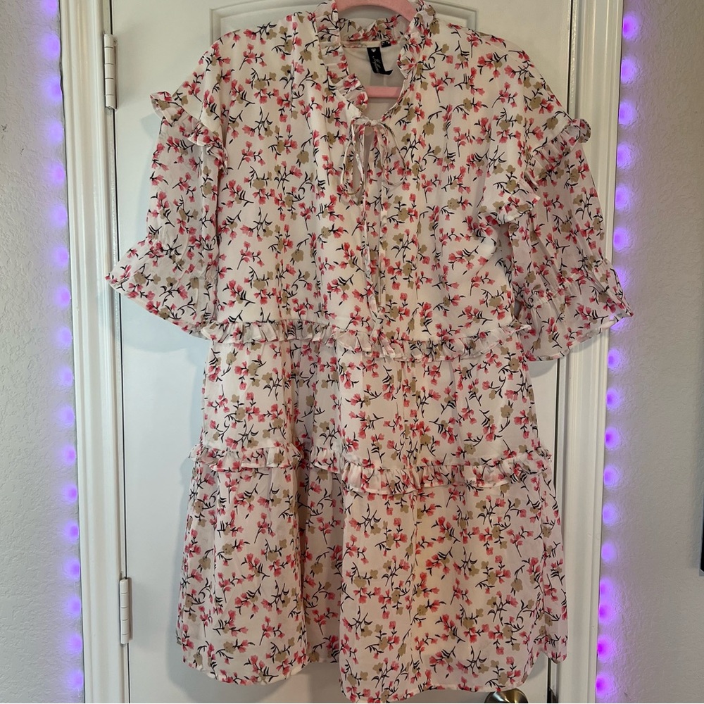 Floral Mini Dress